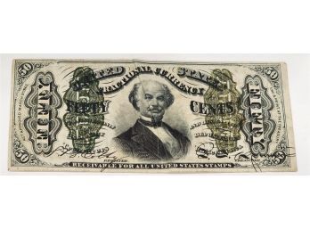 1863 50 Cent Fractional Currency