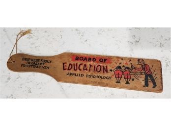 Board Of Ed Applied Psychology  Paddle