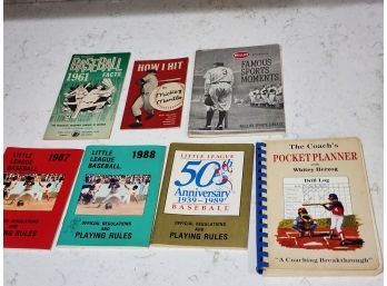 1950s-80s Baseball Premium Booklets & Little League Booklets