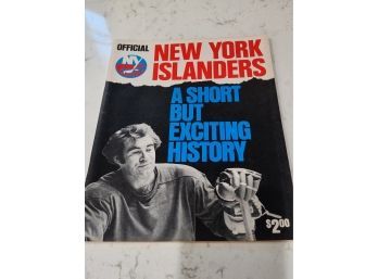 1976 NY Islanders Program