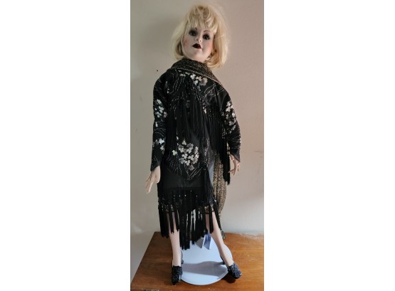 Large 30' Tall Numbered Porcelain Doll