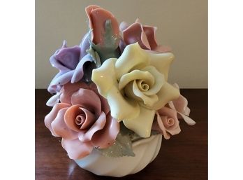 Musical Porcelain Flowers
