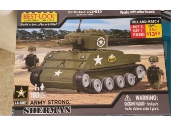 Best Lock Army Strong Sherman Tank