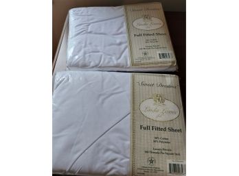 2 Full Fitted Sheets