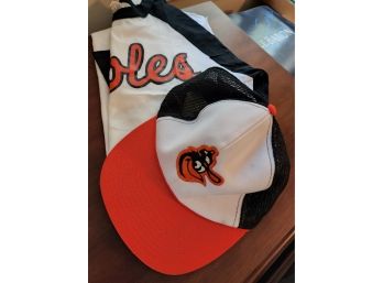 Orioles Hat & T Size Large