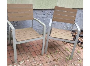 2 Outdoor Chairs