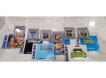 Vintage Game Boy Games