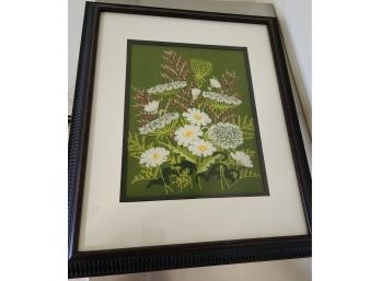 Daisy Embroidery 19 X 24