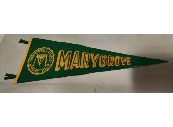 Marygrove College Pennant  - Detroit Michigan