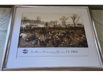 The Battle Of Fredericksburg December 13 1862 - 19 X 24 Print
