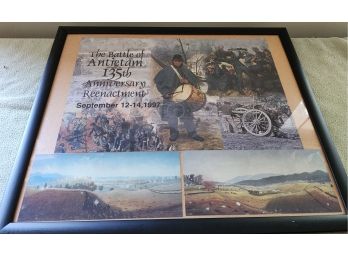 21 X 16 135th Anniversary Battle Of Antietam Print