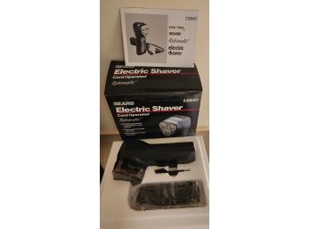 Sears Rotomatic Electric Shaver New