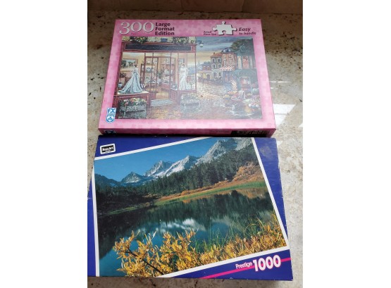 Two Puzzles