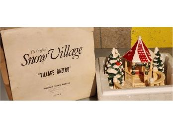 Dept 56 Snow Village - Village Gazebo
