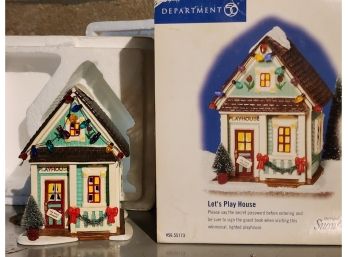 Dept 56 Let's Play House