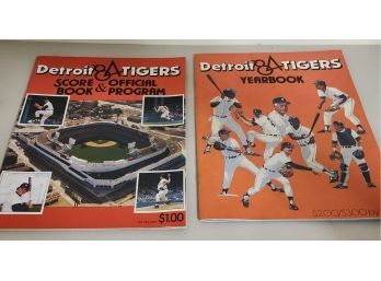 1984 Detroit Tigers Program & Yearbook