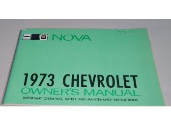 1973 Chevy Nova Manual