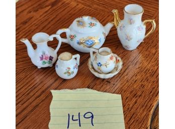 #149 1890s Mini Tea Set Pieces