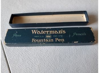 Watermans Fountain Pen Box - EMPTY BOX
