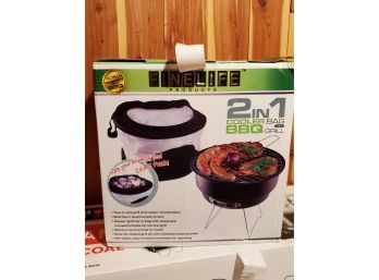 Brand New Sealed  - 2 In 1 Cooler And BBQ