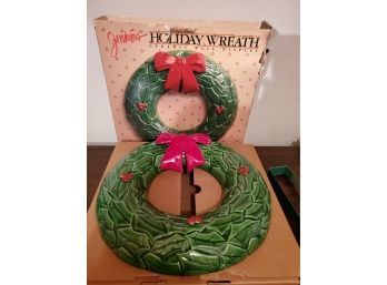Ceramic Christmas Wreath