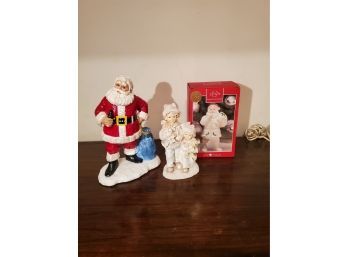 3 Piece Christmas Collection Lenox Santa
