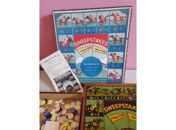 1930s Haras Manufacturing Game - Sweepstakes