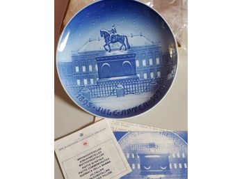 B&G Denmark The Royal Palace Plate