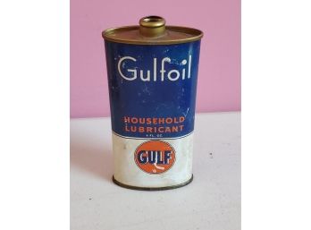 Vintage Gulf Oil Tin