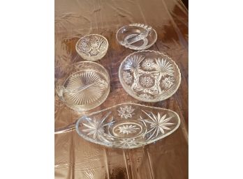 5 Piece Glass Serving Dishes