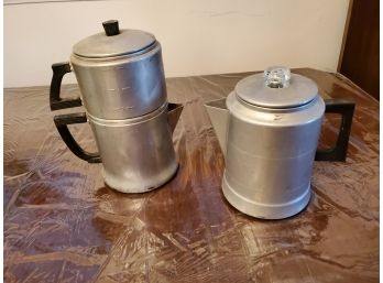 2 Coffee/espresso Pots