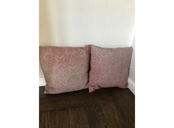 Pair Of Outdoor Pillows