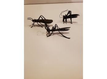 3 Bugs Made Of Nails/screws