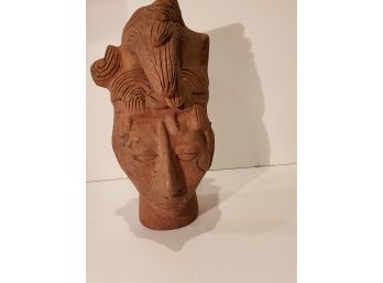 Mayan Clay Head 11' Tall