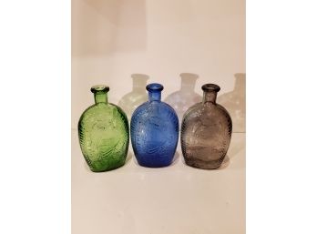 3 Vintage Lestoil Bottles