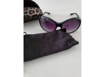 Joan Rivers Purple Glasses