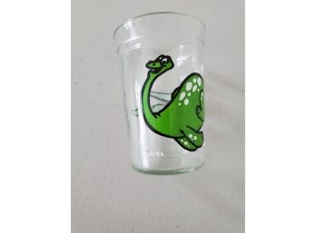 Welch's Brontosaurus Jelly Glass