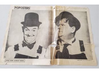 Laurel & Hardy Poposter