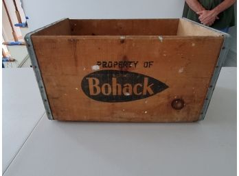 Bohack Supermarket Wooden Box