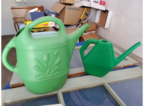 2 Watering Cans
