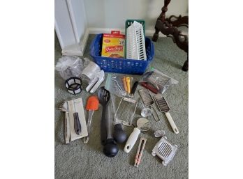 Basket Of Kitchen Tools
