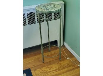 25' Tall X 9.5' Round Metal Table