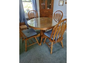 Beautiful Wood Table And Chairs