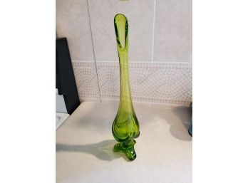 Green Bud Vase
