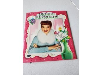 1957 Debbie Reynolds Paper Doll By Whitman