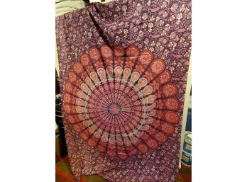 Mandala Wall Hanging - Purple Hues - 54' X 80'