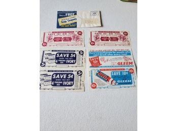 Vintage Coupons - Probably Still Redeemable!