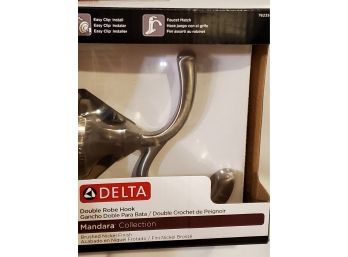 Brand New Sealed Delta Double Robe Hook