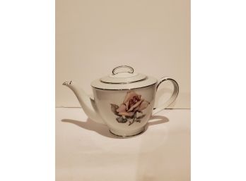 Halsey Teapot Damask Rose
