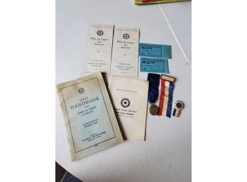 American Legion Items 1940s-1950s